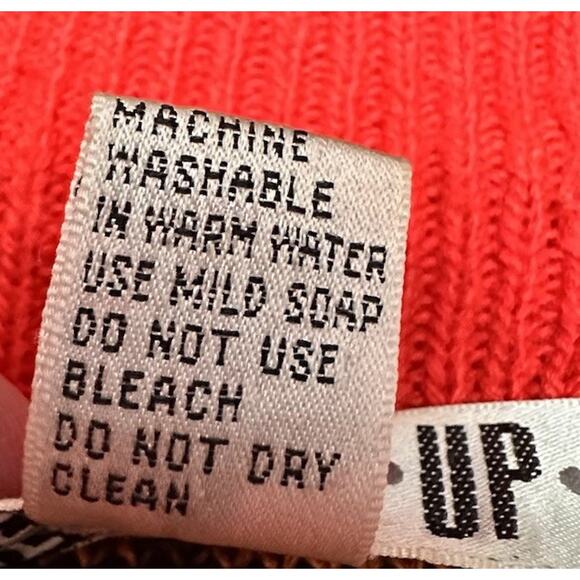 Vtg 80s 90s One Step Up Dopamine Cardigan Oversized Knit Sweater Sz S Unisex EUC - Picture 10 of 15